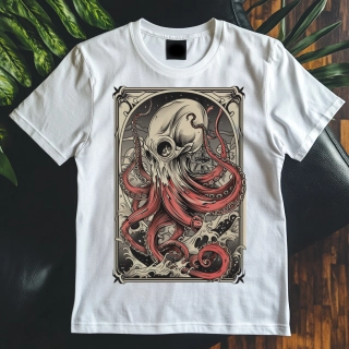 Dámské tričko - The Creepy Octopus